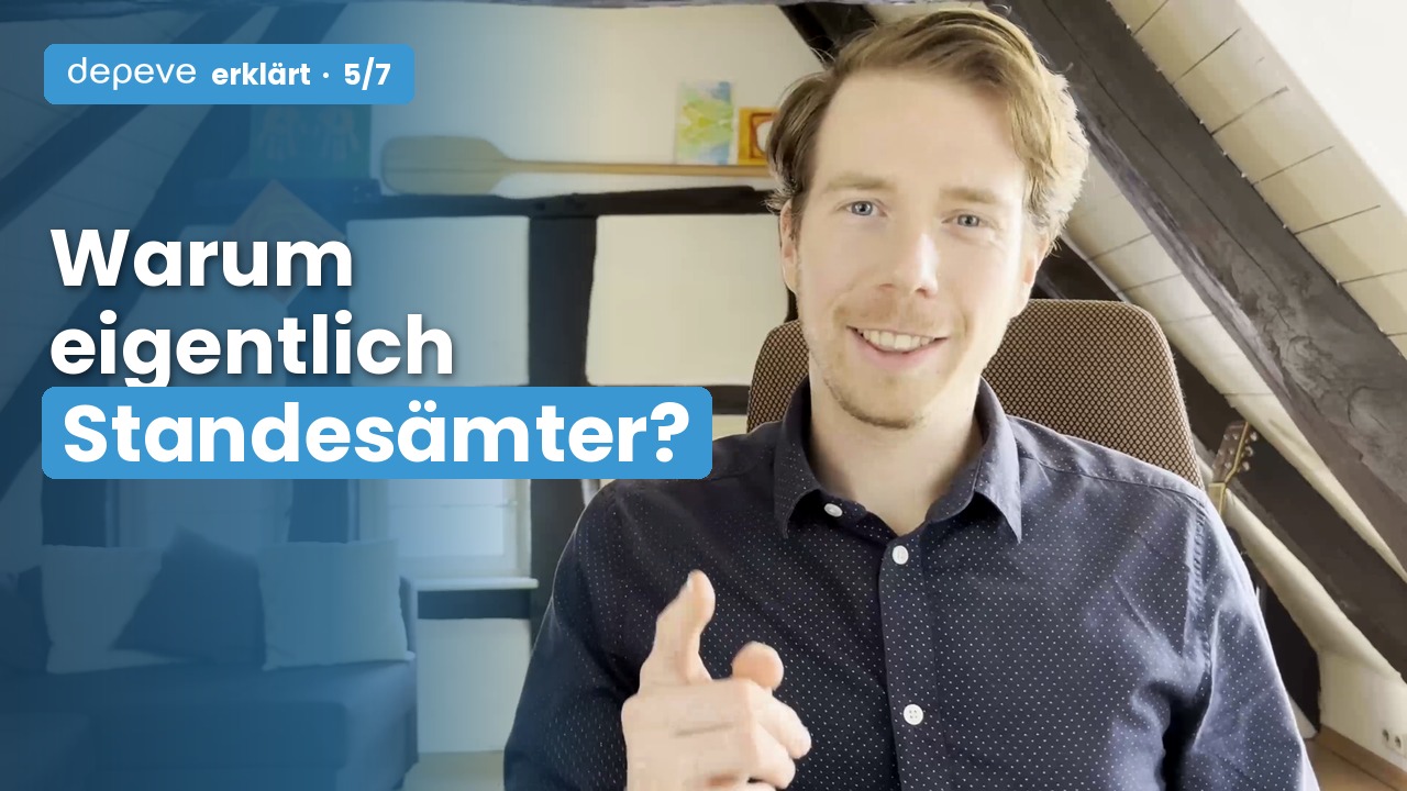 Warum eigentlich Standesämter?